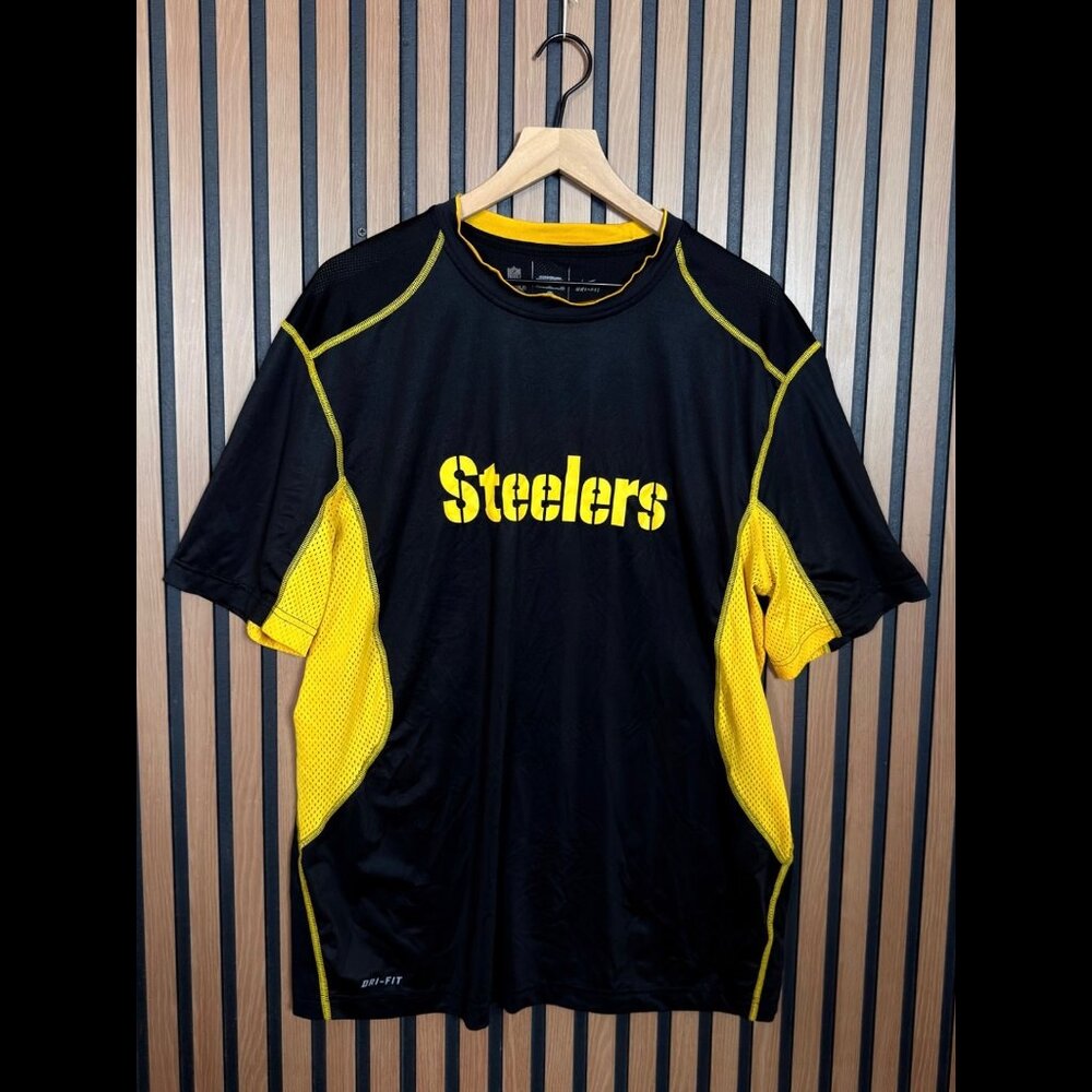Nike Elite x Pittsburgh Steelers Jersey XL Men’s Short Sleeve Mesh Knit Sideline